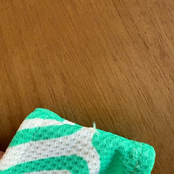 Francesca‘s Buttons Green Geometric Women’s Dress size Medium EUC - Picture 7 of 8